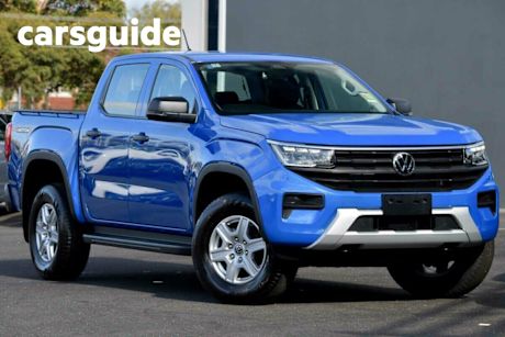 Blue 2024 Volkswagen Amarok Dual Cab Utility Core TDI405 4Motion