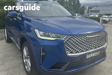 Blue 2021 GWM Haval H6 Wagon Ultra