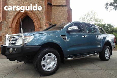 Blue 2012 Ford Ranger Super Cab Utility Xlt 3.2 (4X4)