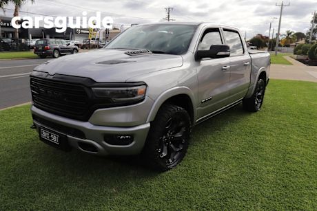 Silver 2021 Ram 1500 Crew Cab Utility Limited