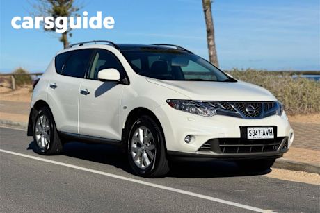White 2012 Nissan Murano Wagon TI
