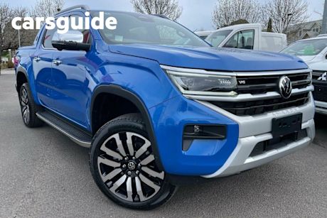 Blue 2024 Volkswagen Amarok Dual Cab Utility Aventura TDI600 4Motion