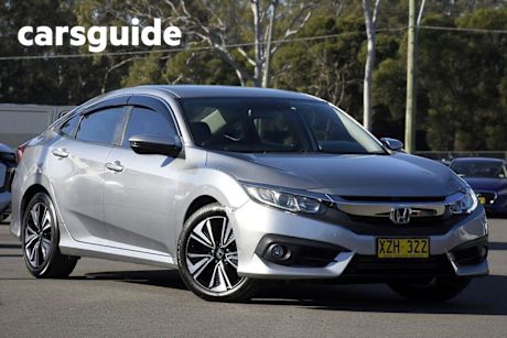 Silver 2018 Honda Civic Sedan VTI-L