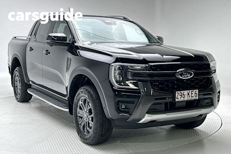Black 2023 Ford Ranger Double Cab Pick Up Wildtrak 2.0 (4X4)