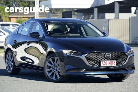 Blue 2024 Mazda 3 Sedan G20 Evolve