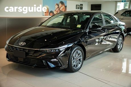 Black 2025 Hyundai I30 Sedan HEV 1.6P DCT
