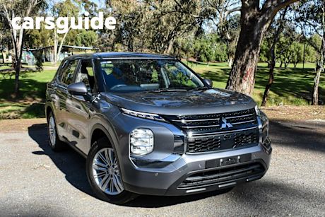 Grey 2022 Mitsubishi Outlander Wagon ES 5 Seat (2WD)