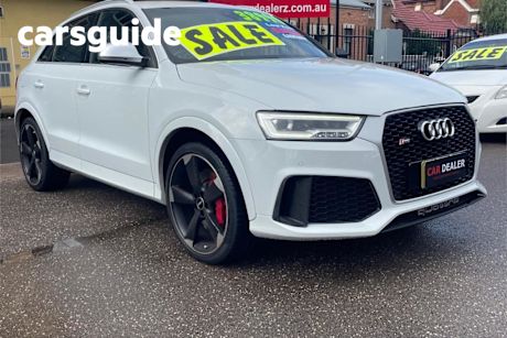 White 2015 Audi RS Q3 Wagon 2.5 Tfsi Quattro