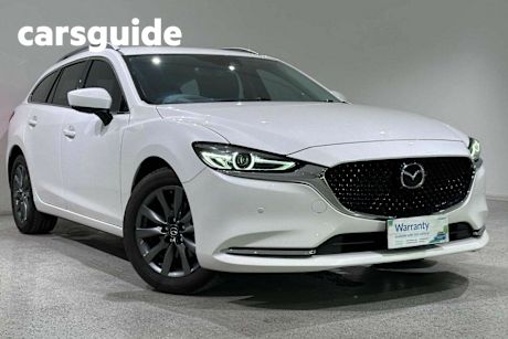 White 2023 Mazda 6 Wagon G25 Touring