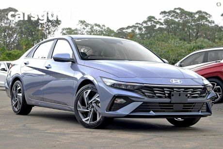 Blue 2024 Hyundai I30 Sedan Elite