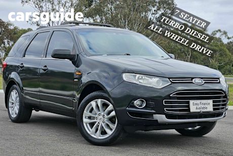 Grey 2013 Ford Territory Wagon TS (4X4)