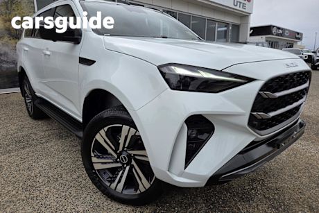 White 2025 Isuzu MU-X Wagon LS-T (4X4)