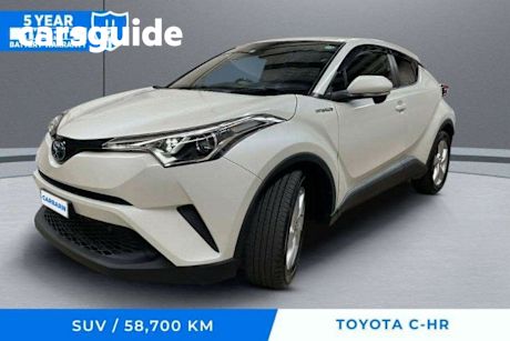White 2018 Toyota C-HR SUV