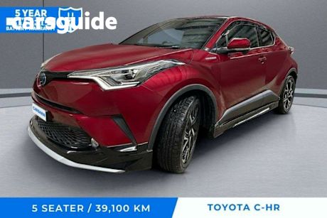 Red 2017 Toyota C-HR SUV
