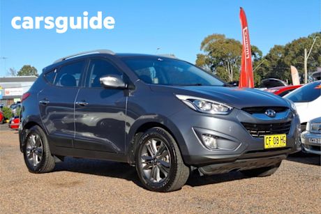 Grey 2015 Hyundai IX35 Wagon Elite (fwd)
