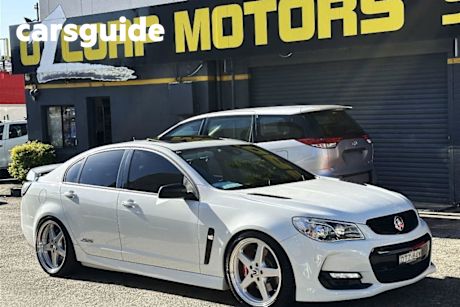 White 2017 Holden Commodore Sedan SS-V Redline