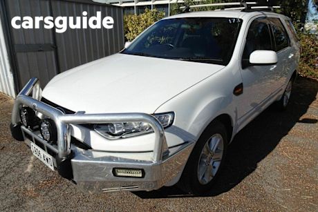 White 2013 Ford Territory Wagon TS (rwd)