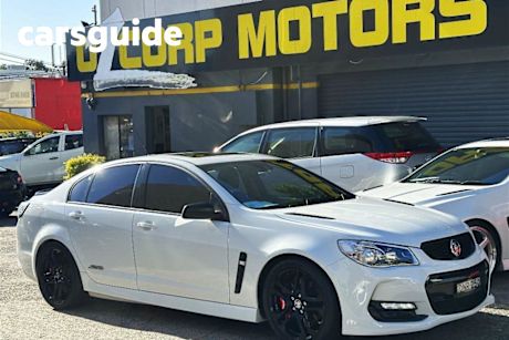 White 2017 Holden Commodore Sedan SS-V Redline