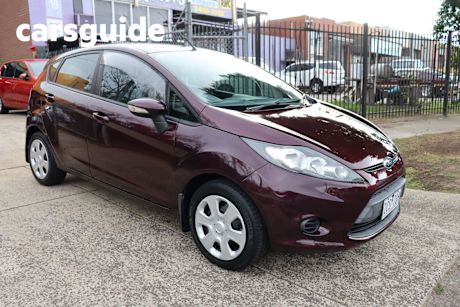 Burgundy 2012 Ford Fiesta Hatchback CL
