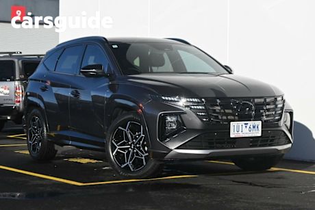 Grey 2021 Hyundai Tucson Wagon Elite N Line (awd)