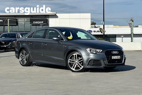 Grey 2020 Audi A3 Sedan 35 Tfsi (1.4 Tfsi)