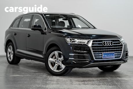 Black 2018 Audi Q7 Wagon 3.0 TDI Quattro (160KW)