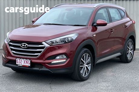 Red 2016 Hyundai Tucson Wagon Active X (fwd)