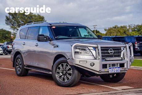 Silver 2023 Nissan Patrol Wagon TI-L (4X4)