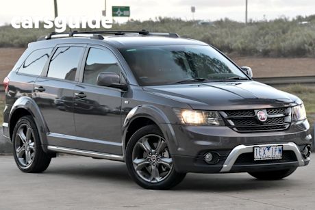 Grey 2015 Fiat Freemont Wagon Crossroad