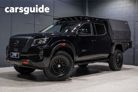 Black 2022 Nissan Navara Dual Cab Pick-up PRO-4X (4X4)