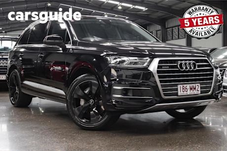 Black 2017 Audi Q7 Wagon 3.0 TDI Quattro (160KW)