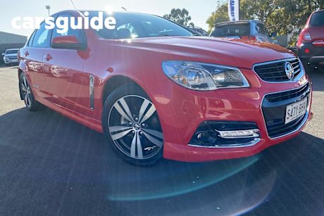 Red 2015 Holden Commodore Sedan SV6 Storm