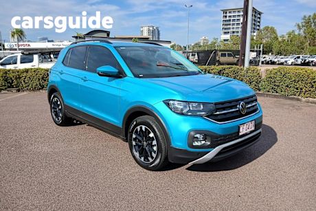 Black 2022 Volkswagen T-Cross Wagon 85TSI Life