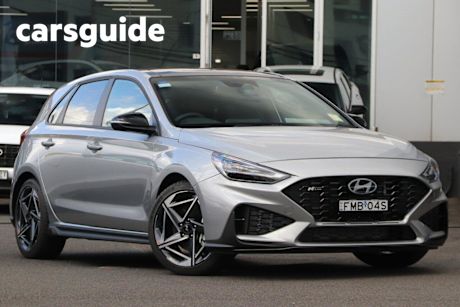 Silver 2025 Hyundai I30 Hatchback N Line PRM Mhev