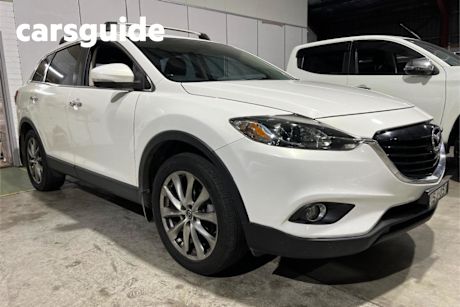 White 2013 Mazda CX-9 Wagon Luxury (fwd)