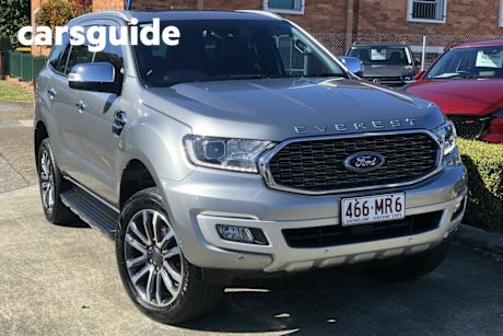 Silver 2021 Ford Everest Wagon Titanium (4WD)