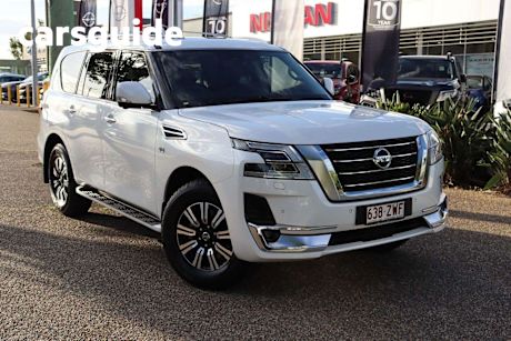 White 2020 Nissan Patrol Wagon TI-L (4X4)