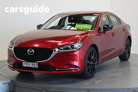 Red 2021 Mazda 6 Sedan GT SP