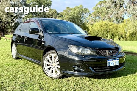 Black 2007 Subaru Impreza Hatchback WRX (awd)