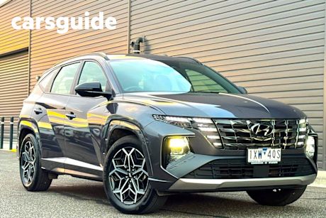 Grey 2023 Hyundai Tucson Wagon N Line (fwd)