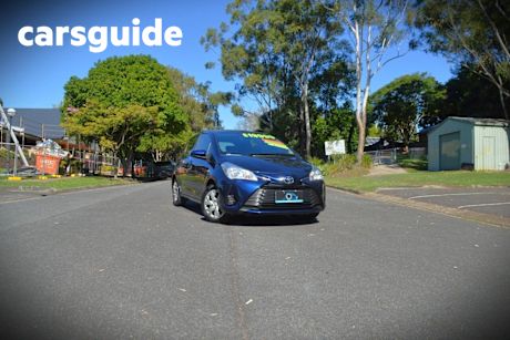 Blue 2019 Toyota Yaris Hatchback Ascent