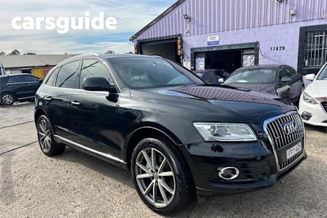 Black 2016 Audi Q5 Wagon 3.0 TDI Quattro
