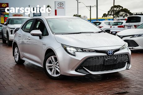 Silver 2020 Toyota Corolla Hatchback Ascent Sport Hybrid
