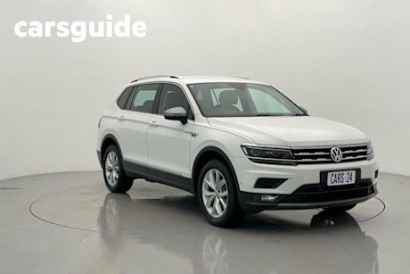 White 2020 Volkswagen Tiguan Wagon Allspace 132 TSI Comfortline