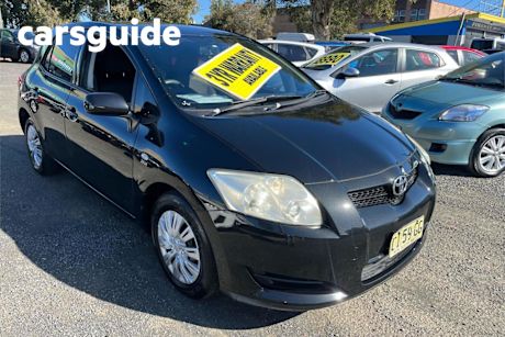Black 2008 Toyota Corolla Hatchback Ascent