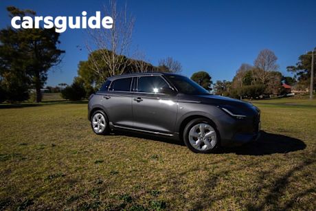 Grey 2024 Suzuki Swift Hatchback Hybrid Plus