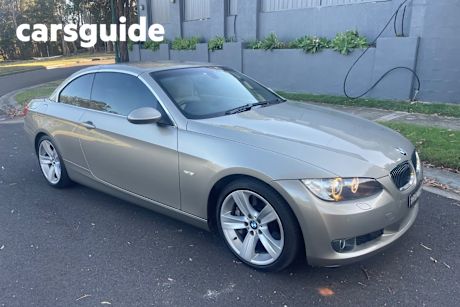 Gold 2008 BMW 335I Convertible