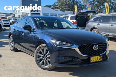 Blue 2019 Mazda 6 Sedan Sport (5YR)