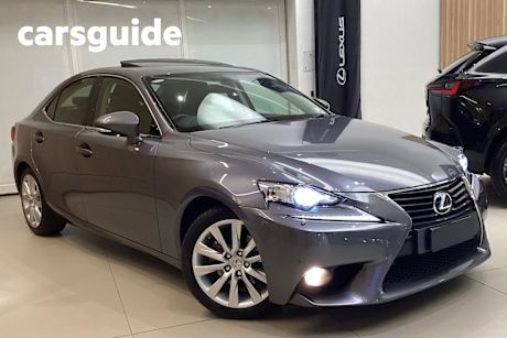 Grey 2014 Lexus IS250 Sedan Luxury