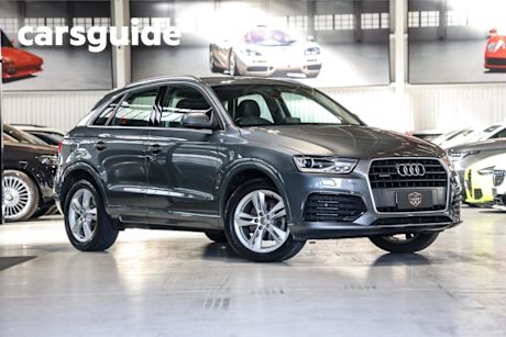 Grey 2018 Audi Q3 Wagon 2.0 Tfsi Sport Quattro (132KW)